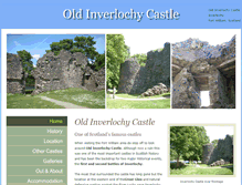 Tablet Screenshot of inverlochycastle.co.uk